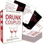 QUEKA KANBAI Drunk Couples - Couples Drinking Game to Spice it Up for Date Night, 100 Fun & Spicy Cards for Couples Party, Gift, Ignite Sparks - Couple Games