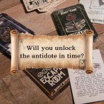 Boxer Gifts Escape Room Game - Wine Bottle Puzzle Box for Adults - Unusual Gifts for Men & Women