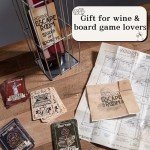Boxer Gifts Escape Room Game - Wine Bottle Puzzle Box for Adults - Unusual Gifts for Men & Women