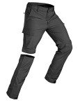 Men's Quick-Dry Convertible Hiking Pants - Grey