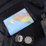 KOSIBATE Waterproof Map Case for Hiking Adventure