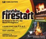 Duraflame Firestart Indoor/Outdoor Firelighters - 12 Pack