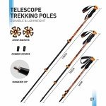 Lightweight 21” Snowshoes with Trekking Poles & Bag