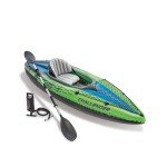 Intex Challenger K1 Inflatable Kayak with Paddles