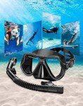 Greatever Dry Snorkel Set with Panoramic Mask