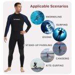 Lemorecn 3/2mm Neoprene Full Body Wetsuit