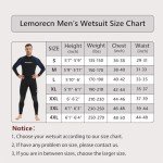 Lemorecn 3/2mm Neoprene Full Body Wetsuit