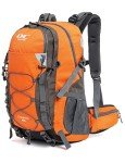 Lightweight Waterproof Hiking Backpack - 40L, Orange