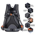 Lightweight Waterproof Hiking Backpack - 40L, Orange