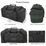 APRILBAY 40L Tactical Duffel Bag for Adventure
