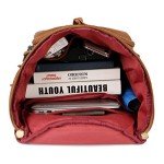 Versatile Vegan Leather Weekender Duffel Backpack