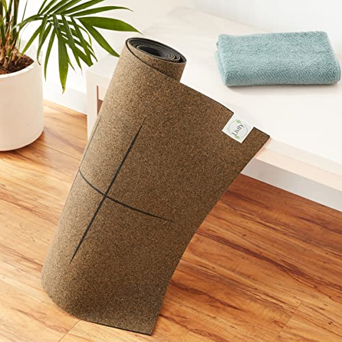 Mandala Cork Yoga Mat - Non-Slip & Durable