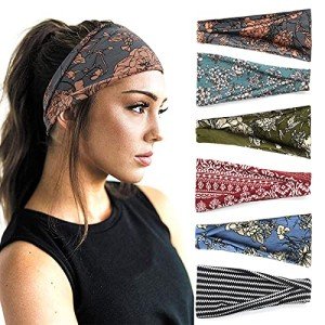 Boho Stirnbänder für Damen - 6er Set