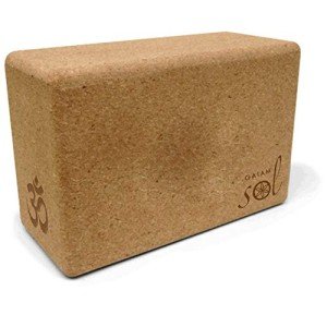 Natural Cork Yoga Block - Gaiam Sol