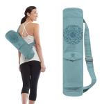 Embroidered Yoga Mat Carrier, Niagara Color