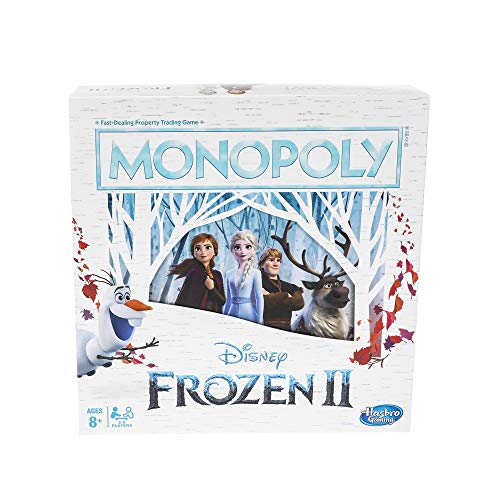 Frozen 2 Monopoly: Disney Edition for Ages 8+