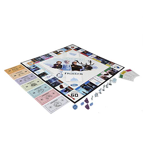 Frozen 2 Monopoly: Disney Edition for Ages 8+