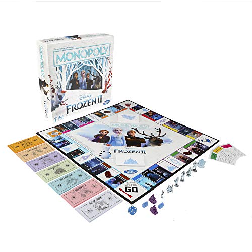 Frozen 2 Monopoly: Disney Edition for Ages 8+
