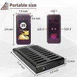 Retekess T111 Restaurant Pager System, Buzzers for Restaurant, 500M Long Range, Replaceable Sticker, 20 Food Buzzers for Food Truck, Church, Brewery