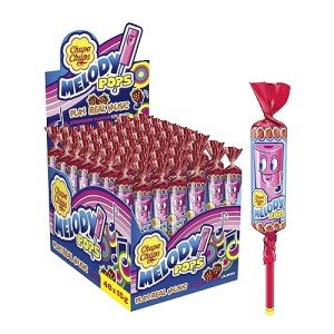 Chupa Chups' Melody Pops - Strawberry 48 Pack/720g