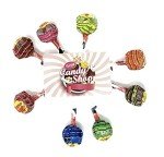 SECRET CANDY SHOP Chupa Chups Lollipops, Assorted Flavors in Box, 2LB Bulk Candy