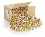 Chupa Chups Classic Bulk Lollipop Assortment, 7 Flavors, Individually Wrapped Candy for Kids (1000 Suckers)