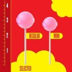 Chupa Chups ‘Best Of’ Lollipop Assortment, 5 Flavors, Individually Wrapped Candy for Kids, 25.3 Oz Drum (60 Suckers)