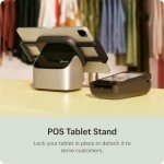 Shopify POS Terminal Countertop Kit for USB-C Tablets - Payment Terminal/Card Reader & Tablet Stand | Powered by Shopify POS