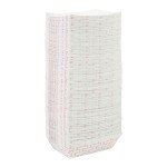 Boardwalk 30LAG250 Paper Food Baskets, 2.5lb Capacity, Red/White (Case of 500)
