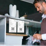 LOVYNO 4PCS Restaurant Ticket Holder Set Including 2 Aluminum Slide Check Racks and 2 Stainless Steel Ticket Spike Stabber 16 Inch Desk Receipt Holder Order Rack for Restaurant Kitchen Cafes Pubs Bars