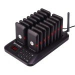 Retekess TD157 Restaurant Pager System, Pagers for Restaurants,984ft Long Range, 16 Pagers and Beepers for Food Truck, Bars, Food Court, No Vibration Mode