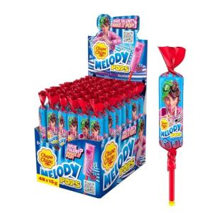Chupa Chups' Melody Pops - Strawberry 48 Pack/720g