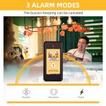 Restaurant Pager System,16 Restaurant Pagers,Wireless Calling System for Restaurant,1600ft Long Range Food Buzzer,Social Distancing Keeping Pagers with Order Buzzers for Food Truck