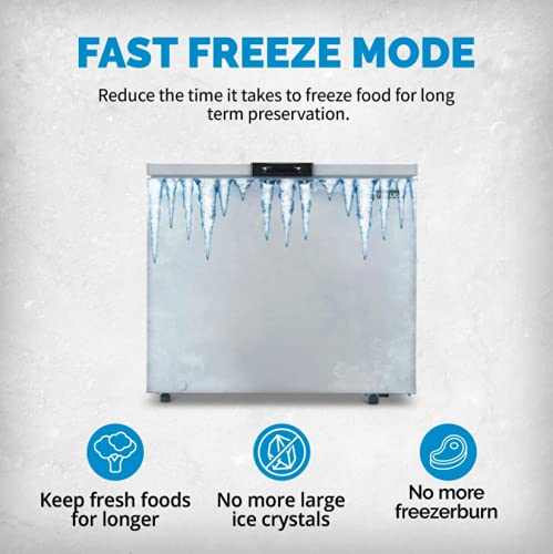 Digital 7 cu.ft. Chest Freezer with Fast Freeze