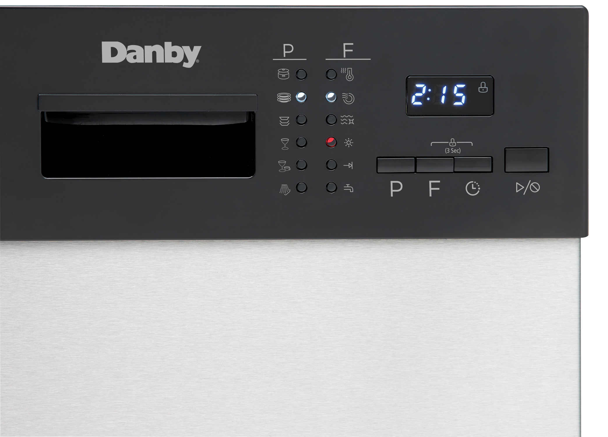 Danby 18" Built-In Dishwasher in Stainless Steel