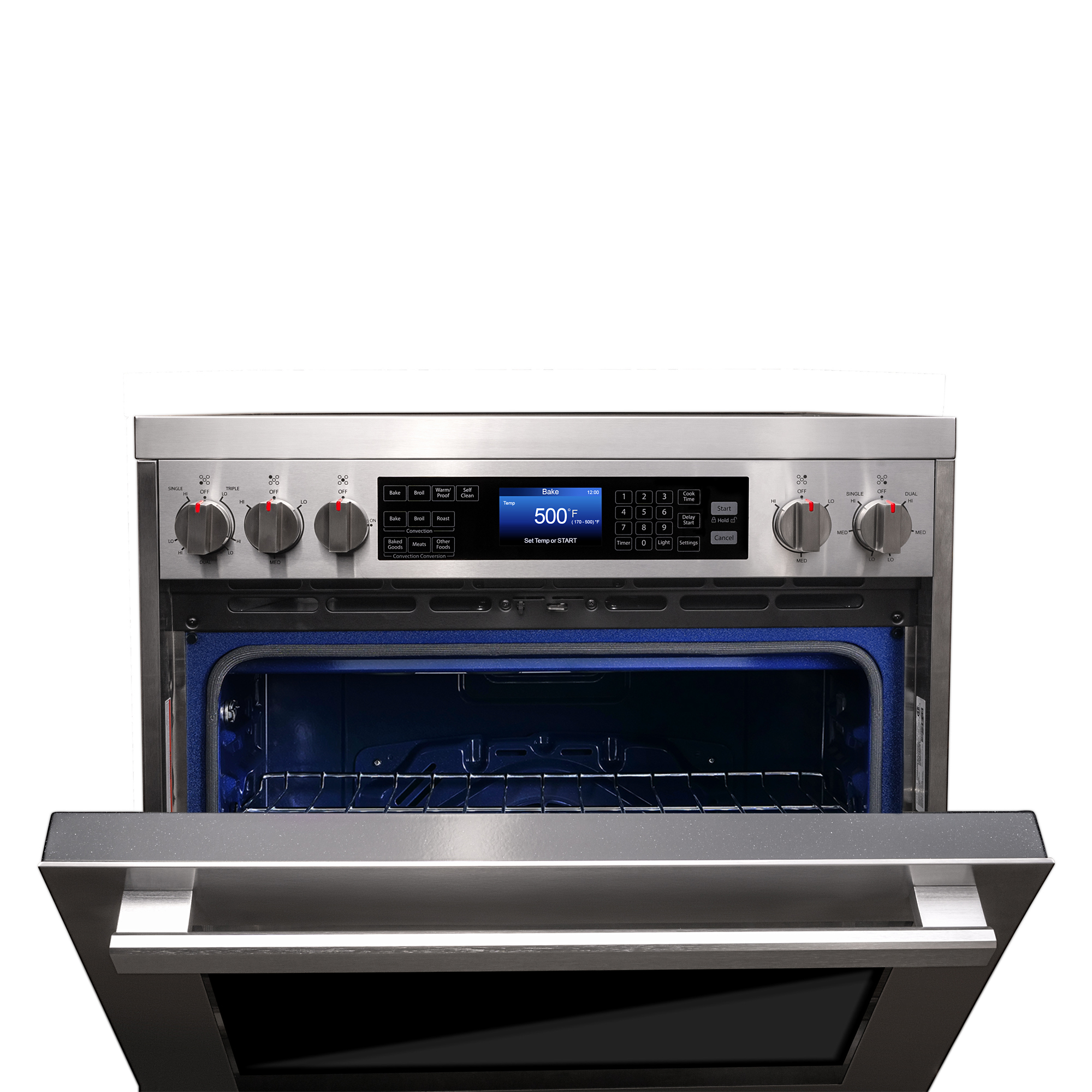 Cosmo 30" Commercial Electric Range with Convection Oven
