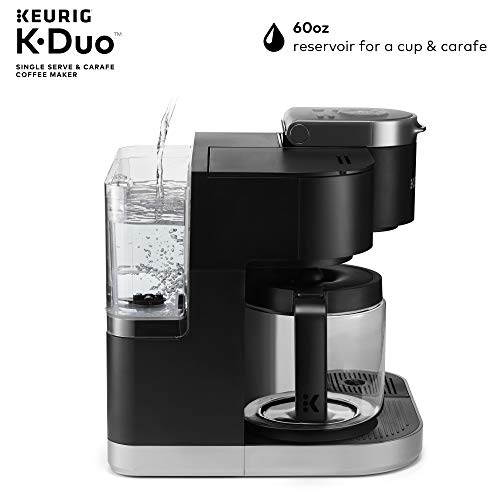 Keurig K-Duo Coffee Maker - Brews K-Cups and Ground Coffee