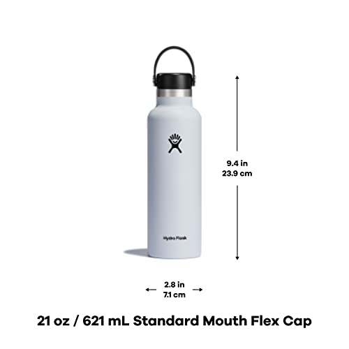 Hydro Flask 21 oz Standard Mouth Bottle - Black