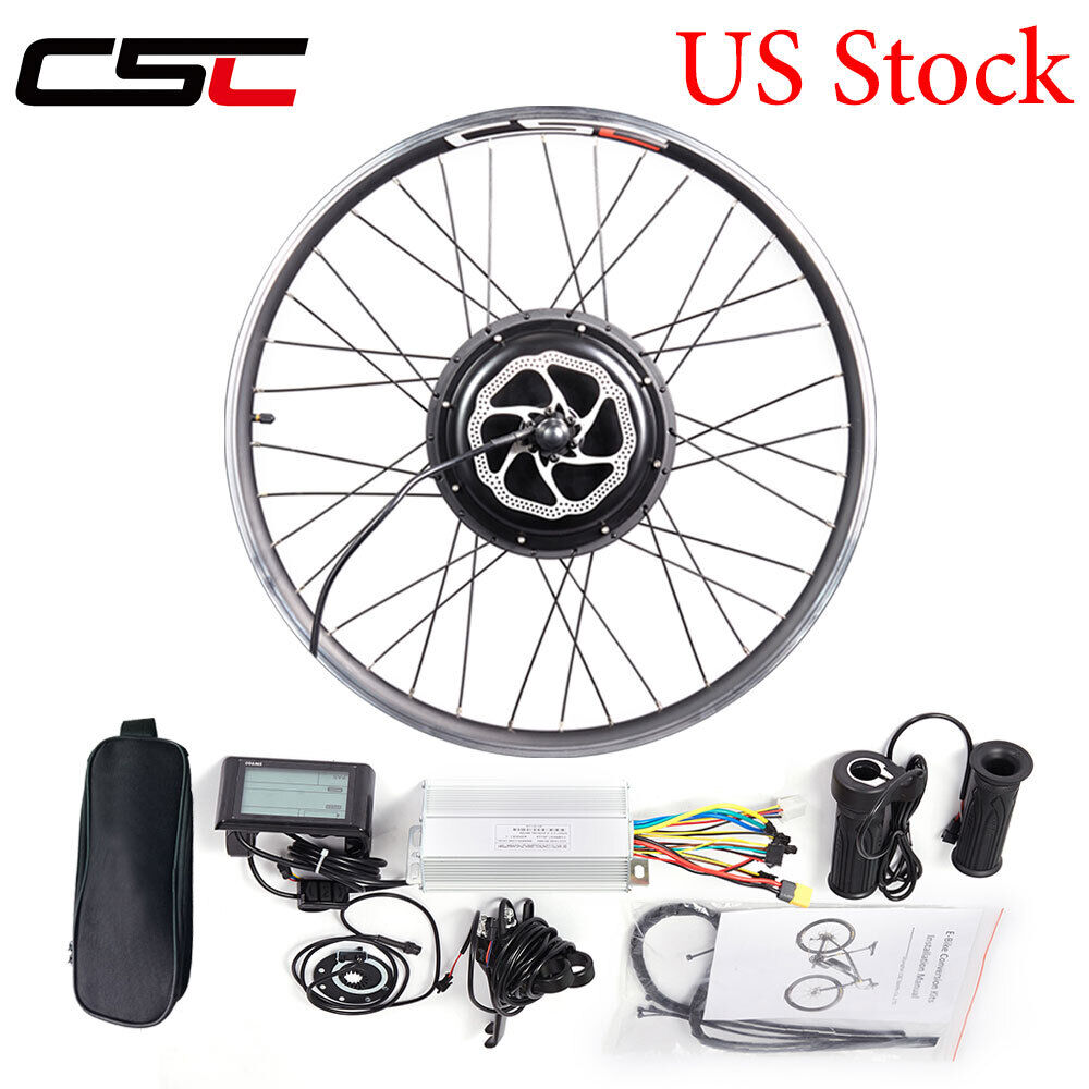 48V 1000W eBike Conversion Kit for Rear Wheels