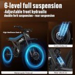 GT73 2000W Electric Dirt Bike for Adults