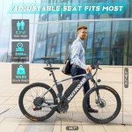 MarKnig 26'' Electric Mountain Ebike with 500W Motor