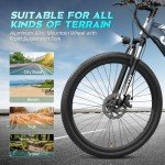 MarKnig 26'' Electric Mountain Ebike with 500W Motor