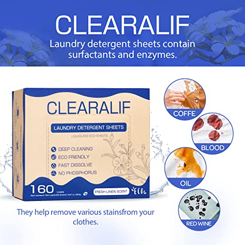 Eco-friendly Hypoallergenic Laundry Detergent Sheets