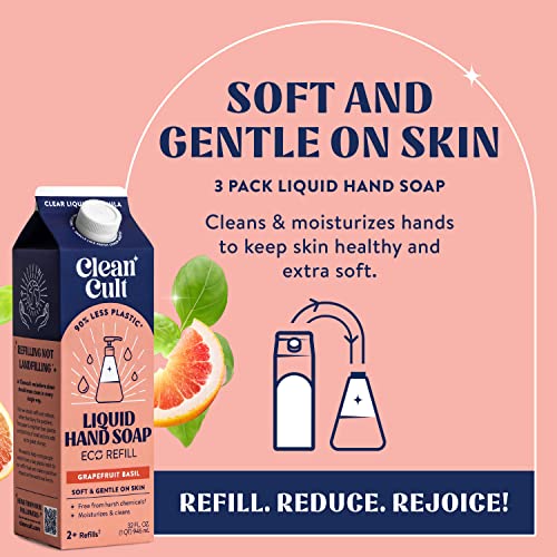 Eco Refill Liquid Hand Soap - Grapefruit Basil