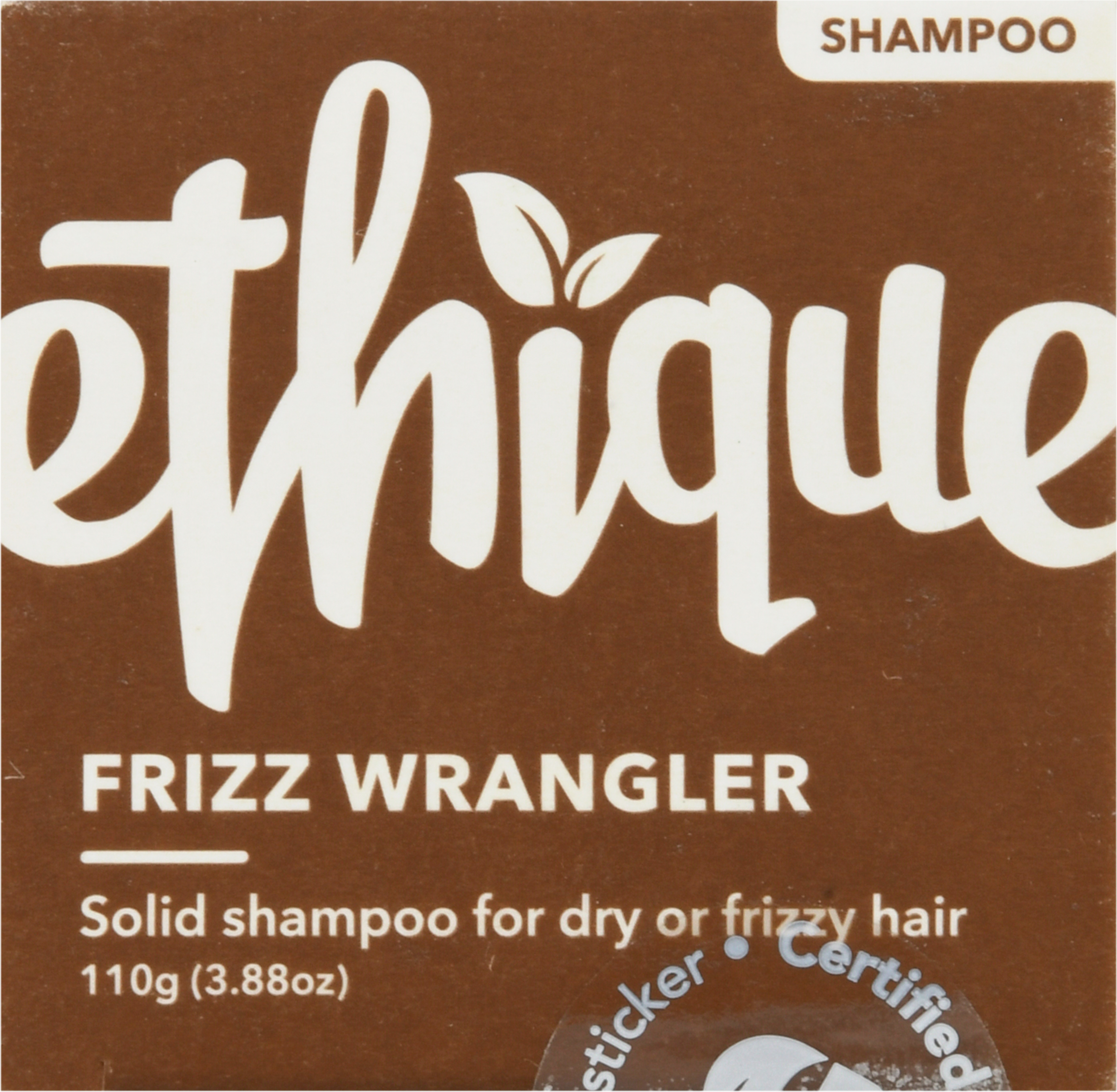 Ethique Eco-Friendly Solid Shampoo Bar, Frizz Wrangler 3.88 oz