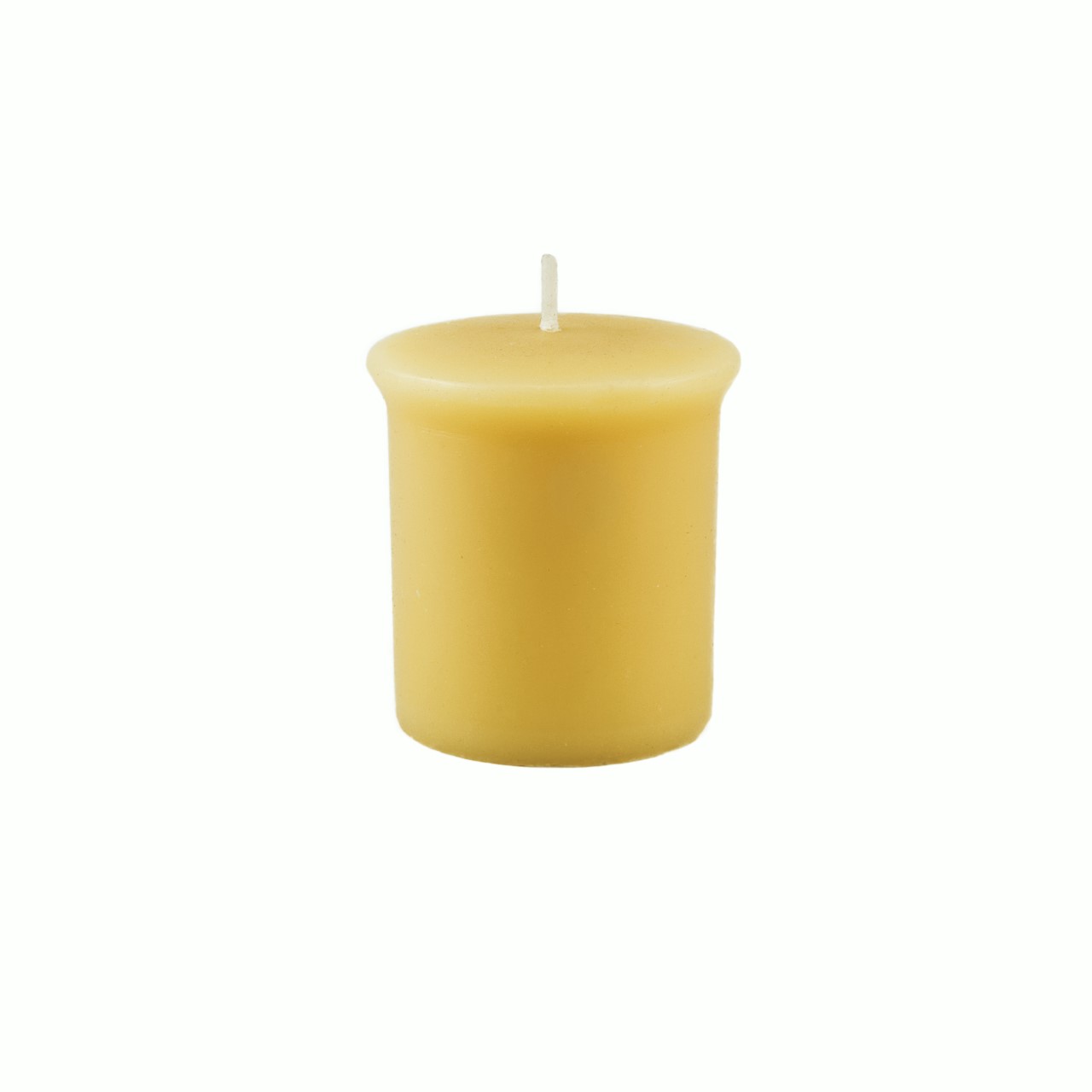 Pure Beeswax Handmade Votive Candles - Eco-friendly Home Decor