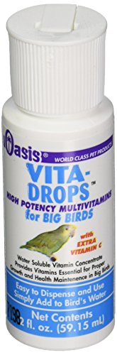 OASIS #80058 Vita Drops for Big Birds, 2 oz.