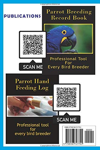 Parrot Medical Record Book: Vet & Breeding Information
