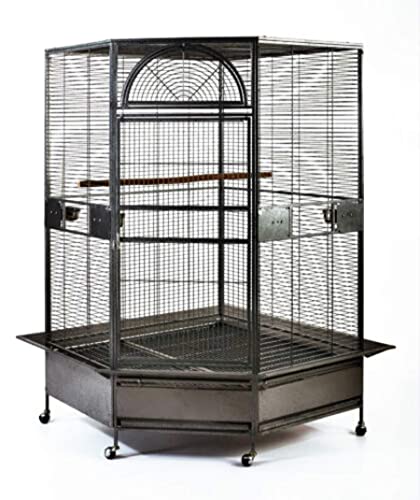 Jumbo Corner Parrot Cage Aviary (X-Large)