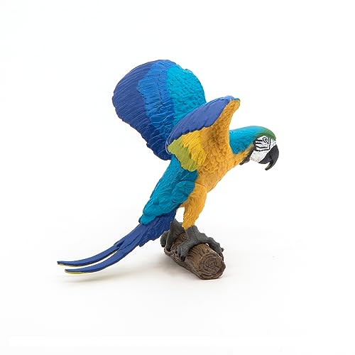 Blue Ara Parrot Collectible Figurine for Kids